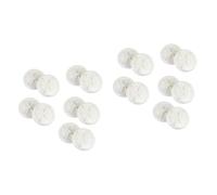 Healeved 20piezas Caja Organizador De Almacenamiento Transparente para Joyería Divisores para Cosméticos y Accesorios para Pendientes y Anillos Diseño y Práctico