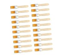 Healeved 20piezas Cepillo de Reparación de Teclado Pincel Pequeño Mango de Madera Cepillo para Quitar el Polvo para Limpiador Teclado Ordenador y Limpieza de Pintura Pack
