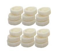 Healeved 20piezas Esponja De Lufa Para Gel De Ducha Estropajo Corporal Jabonera De Baño Almohadilla De Lufa Unidades