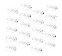 Healeved 20piezas Lazos Para Cabello Clips Acrílicos Para Bodas y Fiestas Accesorios De Pelo Para Niñas y Mujeres Tocados Adorables Forma De Lazo Perfectos Para Celebraciones y Eventos