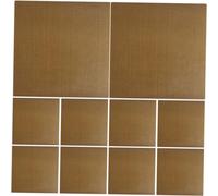 Healeved 20piezas Pegatinas Protectoras Para Plancha y Rizador Unidades Aislantes Para Cabello Permanente Fácil De Aplicar y Resistente