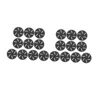 Healeved 20piezas Rodillos De Repuesto Para Limar Pies Eléctricos Accesorios Para Pedicura Herramientas De Eliminación De Durezas Compatible Lijadoras De Pies Eléctricas