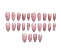 Healeved 24 Piezas De Parches Para Uñas Postizas Horquillas Para El Cabello Con Purpurina Para Mujer Joyería De Moda Uñas Negras A Presión Para Mujer Horquillas De Hada Rompecabezas