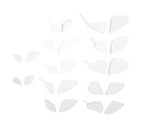Healeved 24 Piezas Molde Plástico Reutilizable para Manualidades Diseño, Plantilla para Flores y Accesorios de Cabello, Adecuado para Actividades Grupales y Creación de Hilos