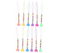 Healeved 24piezas Aguja De Trenzado Para Cabello Con Perlas Herramienta Manual De Peinado Para Niño Niña Para Recitales De Danza y Fiestas Aleatorios