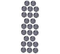 Healeved 24piezas Cabello Invisible Para Danza De Ballet Accesorios Elásticos Para Moños Transpirables y Ajustables Para Niñas y Profesionales Escuelas De Danza y Patinaje