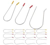 Healeved 24piezas Rizador de Pelo Eléctrico Pinzas de Repuesto Pinzas para Rulos Térmicos Forma Accesorios para Rulos Calientes para Uso Peluquerías