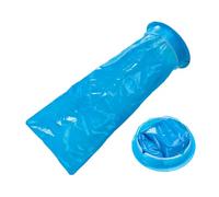 Healeved 25 Piezas Bolsas Desechables Para Vómito Banda Elástica Unidades Bolsa Para Emesis Para Vómito Para Embarazadas Viajes y Emergencias Exteriores