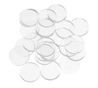 Healeved 25 Piezas Protectores para Mesa de Vidrio Almohadillas Antideslizantes Transparentes No Adhesivas de Silicona Cojines Protectores para Superficie de Escritorio para Cocina y