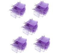 Healeved 250piezas Bolsas De Organza Cordón Para y Joyas Bolsitas De Malla Para Fiestas Bodas y Cumpleaños