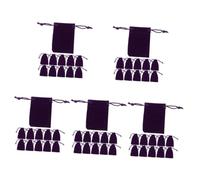 Healeved 250piezas Bolsitas De Cordón Para Joyería y Pequeños Obsequios Suaves y Ligeras Para Almacenamiento y Decoración De Fiestas