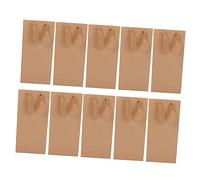 Healeved 25piezas Bolsa Para Envasar Kraft Bolsas Para Botellas Para Asas Para Obsequio De