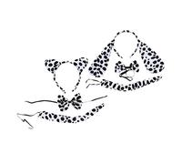 Healeved 2juegos Diademas Infantil De Dálmata Accesorios para Fiesta y Cosplay Prop para Actuación Animal Seguro y Cómodo para Niño Niña y Niñas