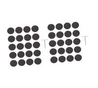 Healeved 2juegos Discos De Lijado Para Uñas Accesorio De Metal Herramienta De Pulido y Exfoliación Para Pies y Manos