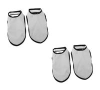 Healeved 2pares Cubierta De Zapatos para Peluquería Protector De Calzado para Cortes y Tintes De Cabello Versátil y Transpirable Talla