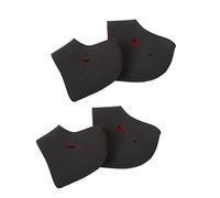 Healeved 2pares Cubrezapatos Calcetines Para Talón Térmicos Anti-agrietas Protectores De Talón Para Uso Interior