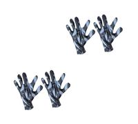 Healeved 2pares Exfoliante De Barro Volcánico Para Manos Hidratante y Nutritiva Guantes De Cuidado Para Piel Seca y Rugosa Para Hombres y Mujeres