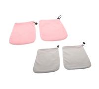 Healeved 2pares Funda De Guante De Guante De Algodón Algodón Hidratante Para Cuidado De Manos Para Terapia De Cera Para Manos
