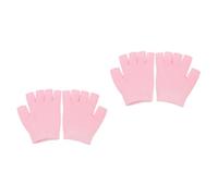 Healeved 2pares Guantes De Gel Hidratantes Para Manos Guantes De Spa Para Cuidado Piel Diseño Elástico y Cómodo Protección Contra Manos Agrietadas Uso Lociones y Cremas