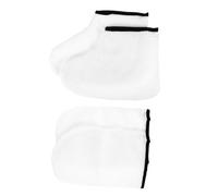 Healeved 2pares Guantes y Calcetines De Cera De Parafina Para Cuidado Exfoliante De Manos y Pies Para Spa y Tratamientos De Hidratación Casa