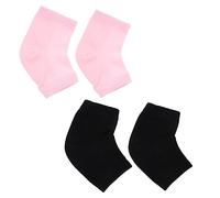 Healeved 2pares of Moisturizing Gel Heel Socks Anti-crack Ankle Socks for Foot Care Breathable and Comfortable Design and