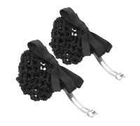 Healeved 2piezas Accesorios Profesionales Cabello Redecilla Elástica Cabello Con Pasador De Lazo Funda Para Redecilla Redes Para Cubrir El Hotelero Corporativo Niñas