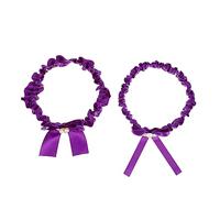 Healeved 2piezas Anillo de Pierna de Liga de Novia Conjunto para Boda Decorativo Cinturón para Novia Día Boda