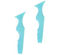 Healeved 2piezas Ayudas De Belleza Plantillas Guía Reutilizables Para Delineador De Ojos y Cejas Herramienta De Maquillaje Protector De Pestañas Para Maquillaje De Ojos y Cejas