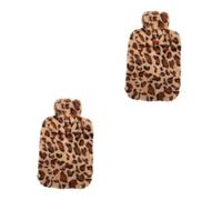 Healeved 2piezas Bolsa De Agua Caliente Multifuncional Para Manos Calentador Compacto De Agua Caliente Para Uso Interior y Exterior Para Aliviar Dolores Musculares y Estrés Con Diseño De