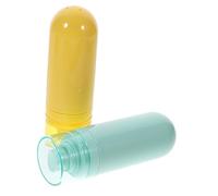 Healeved 2piezas Botellas De Viaje Recargables Para Perfume y Cosméticos Botellas De Emulsión Al Vacío Prácticas y