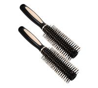 Healeved 2piezas Cepillo Desenredante Antiestático Tipo De Cabello De Mango Ergonómico Para Peinados Húmedos y Secos Masajeador Cabelludo