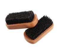 Healeved 2piezas Cepillos Para De Madera Cerdas Naturales De Jabalí Cepillo Para Limpiar Zapatos y Alisar Cabello Para Cuidado De y Limpieza Casa