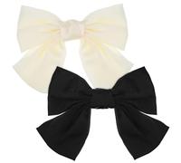 Healeved 2piezas Clips De Lazo Para Cabello Horquillas De Moda Para Niñas y Mujeres Accesorios De Pelo y Perfectos Para Peinados Elegantes y Casual