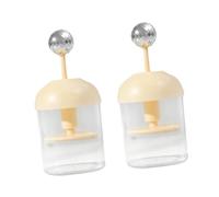 Healeved 2piezas Dispensador Manual De Espuma Para Limpiador Facial Botella Portátil Para Jabón y Champú Herramienta De Espuma Para Baño Fácil De Usar