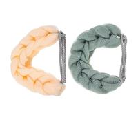 Healeved 2piezas Esponja De Baño De Burbujas Esponjas De Ducha Para Lavarse Estropajos Corporales Portátiles Limpieza Profunda Diaria