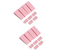 Healeved 2piezas Esponjas De Maquillaje Para Arte De Uñas De Herramientas Cosméticas Para Gradientes De Uñas Esponjas Amigables La Piel Para Manicura y Maquillaje