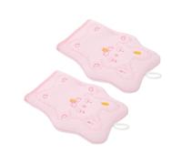 Healeved 2Piezas Guantes de Exfoliantes para Eliminar Muerta y Suciedad Guantes de Ducha para Familiar Exfoliación Profunda y Fregado Posterior Color