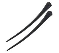 Healeved 2piezas Horquilla de Garra de Gato Larga para Mujer Hecha Mano de Madera Vintage Accesorios Cabello para Eventos Asiáticos