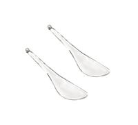 Healeved 2piezas Lápiz Raspador De Acupuntura Tabla De Masaje De Cristal Palos De Masaje Herramientas De Raspador Para De Meridianos De Facial