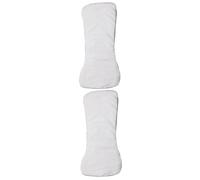 Healeved 2piezas Pañal Reutilizable De Para Adultos Absorbente y Lavable Para Ancianos y Blanco