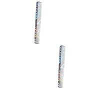 Healeved 2piezas Peine De Peluquería Multipropósito Cortador De Cabello Antistático Peines Profesionales Para Hombres y Mujeres Diseño Cómodo Para Doméstico y Barberías