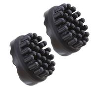 Healeved 2piezas Peine Para Rastas De Cepillo Para Microlocs y Quitapelusas Peine Para Rizar El Cabello Dientes Anchos Para Uso Relajante