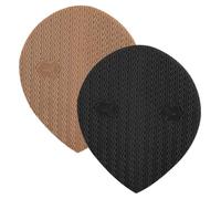 Healeved 2piezas Protectores Antideslizantes Para Suelas De Zapatos Pequeñas Almohadillas Reparadoras Para Suelas De Zapatillas y Calzado Deportivo Accesorios Para Taloneras Para Zapatillas