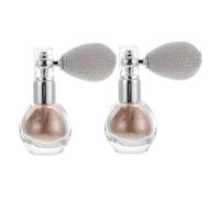 Healeved 2piezas Pulverizador De Polvo y Purpurina Aerosol Para Cabello y Maquillaje