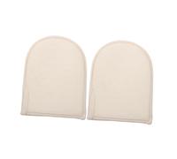 Healeved 2piezas Toalla Baño De Luffa Natural Guantes Exfoliantes Para Espalda Esponja Luffa Para Ducharse Para Estropajo De Lufa