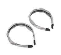 Healeved 2piezas Trenzada Cruzada Retro Diadema Retorcida Adorno Cabello Cinta De Pelo Cinta Pelo Mujer