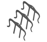 Healeved 3 Clips Metálicos para Partituras de Piano Abrazaderas M Sólidas Negras Sujetapáginas para Libros de Música Accesorios Portátiles para Músicos en Presentaciones y Ensayos