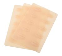 Healeved 3 Hojas De Piel De Práctica De Labios Falsos 3D Piel De Labios Artificiales 3D Piel De Labios Falsos Realista Piel Falsa Labios Falsos Piel Falsa 3D Piel De Práctica Falsa