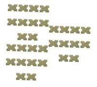 Healeved 3 Juegos Adhesivos Lumbares Almohadillas Calientes Para El Etiqueta Engomada De La Vértebra Lumbar Ajenjo Pegatinas Lumbares Lumbar Pegatinas Brown 10 Uds * 3