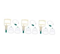 Healeved 3 Juegos De Dispositivos De Ventosas Para Masajeador De Cuerpo Completo Herramientas De Belleza Conjunto De Masaje Con Ventosas Para Senos Herramienta De Ventosas Para